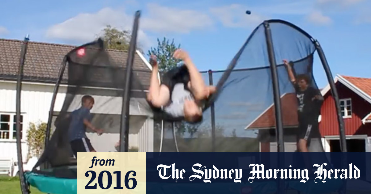 Video Trampoline injuries on the rise